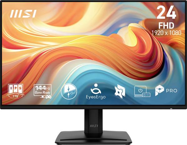 MSI PRO MP242DE E14A LCD monitor 60.5 cm (23.8 palec)1920 x 1080 Pixel, 16:9, 1 ms, IPS LCD