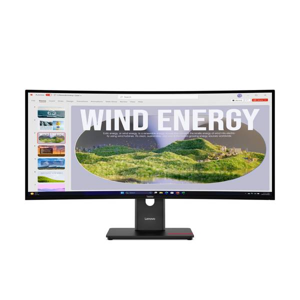 Lenovo ThinkVision LCD monitor 86.4 cm (34 palec)3440 x 1440 Pixel, 21:9, 6 ms, VA LED