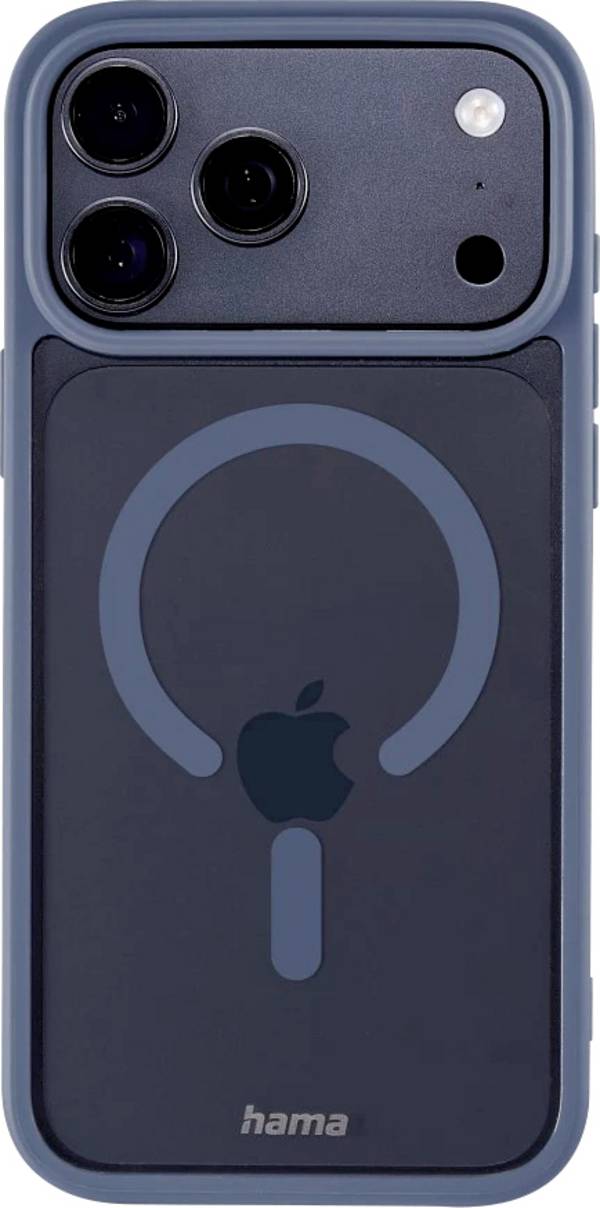 Hama Frame Protect Cover Apple iPhone 17 Pro Max transparentní, modrá  00232436