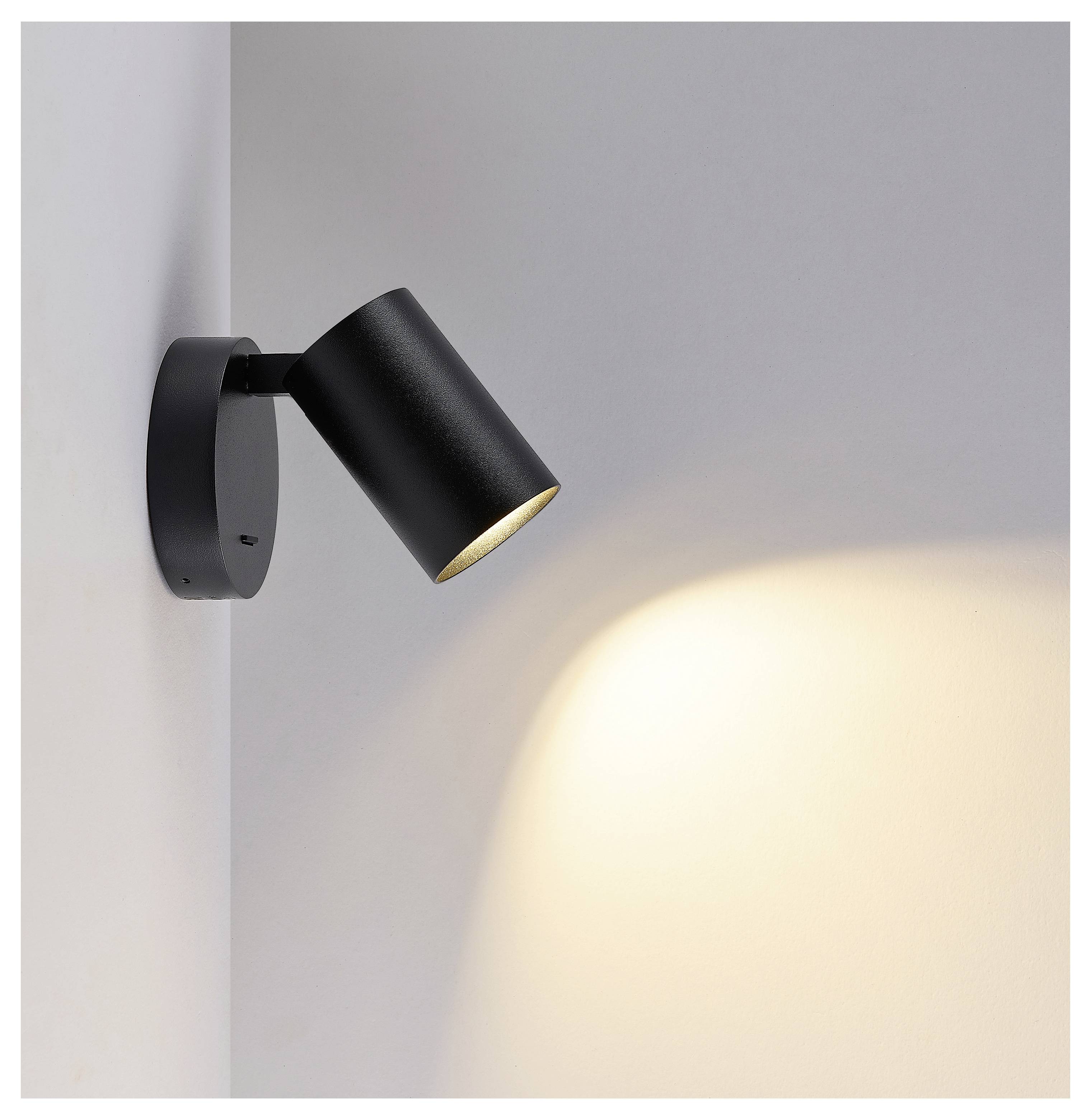 Deko Light Can Tilt Round USB Base 341352 nástěnné světlo GU10 7.5 W černá (RAL 9005)-3
