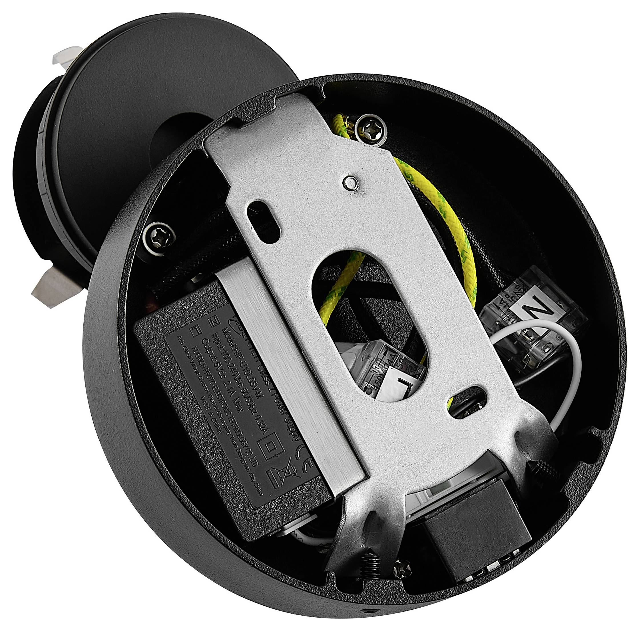 Deko Light Can Tilt Round USB Base 341352 nástěnné světlo GU10 7.5 W černá (RAL 9005)-4