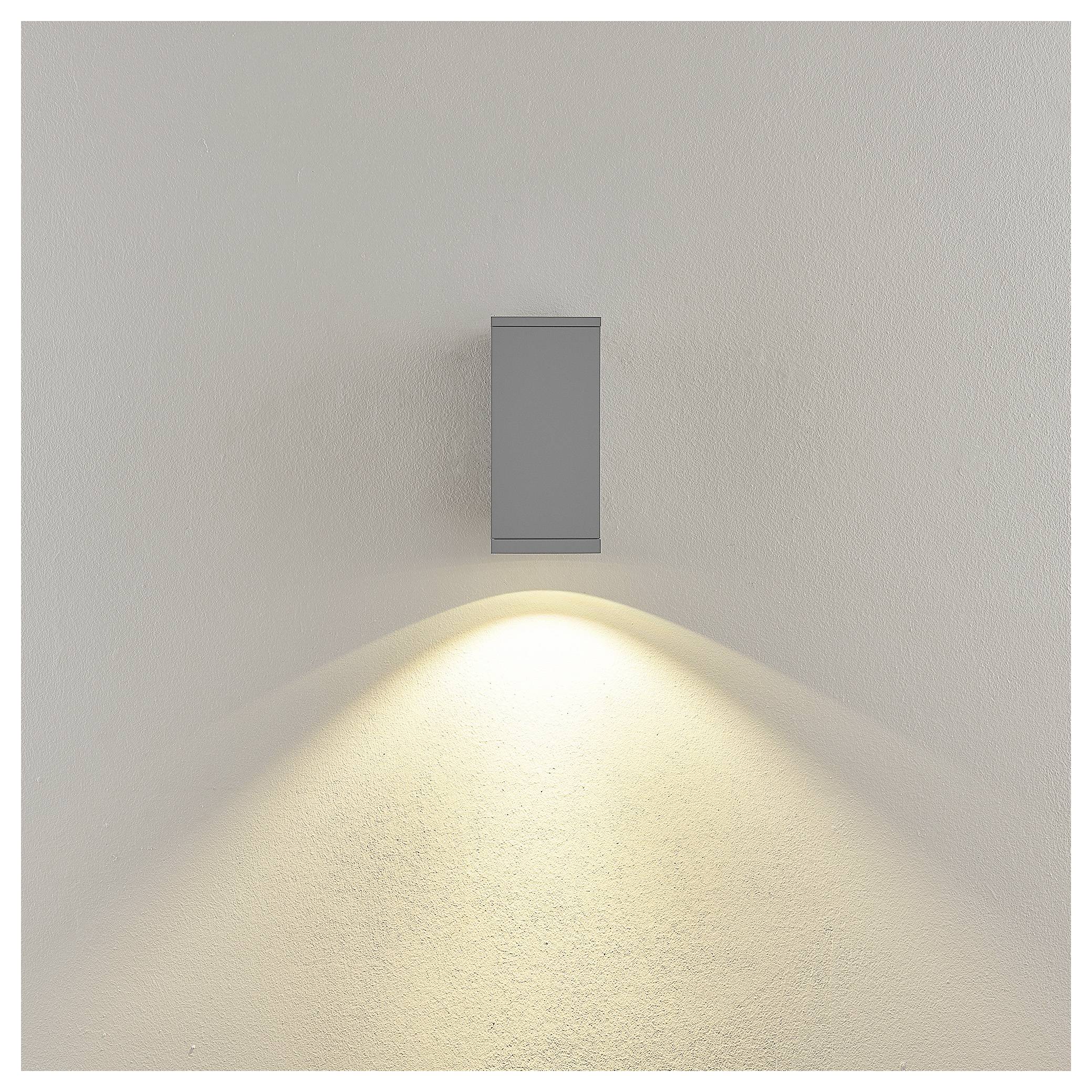 Deko Light ShoreLine Pro Square 731205 Nástěnné svítidlo 6 W LED dopravní šedá (RAL 7042)-2