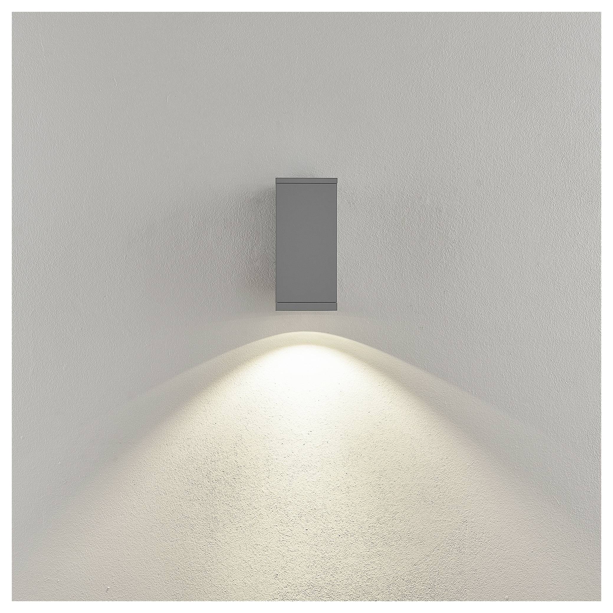 Deko Light ShoreLine Pro Square 731205 Nástěnné svítidlo 6 W LED dopravní šedá (RAL 7042)-3