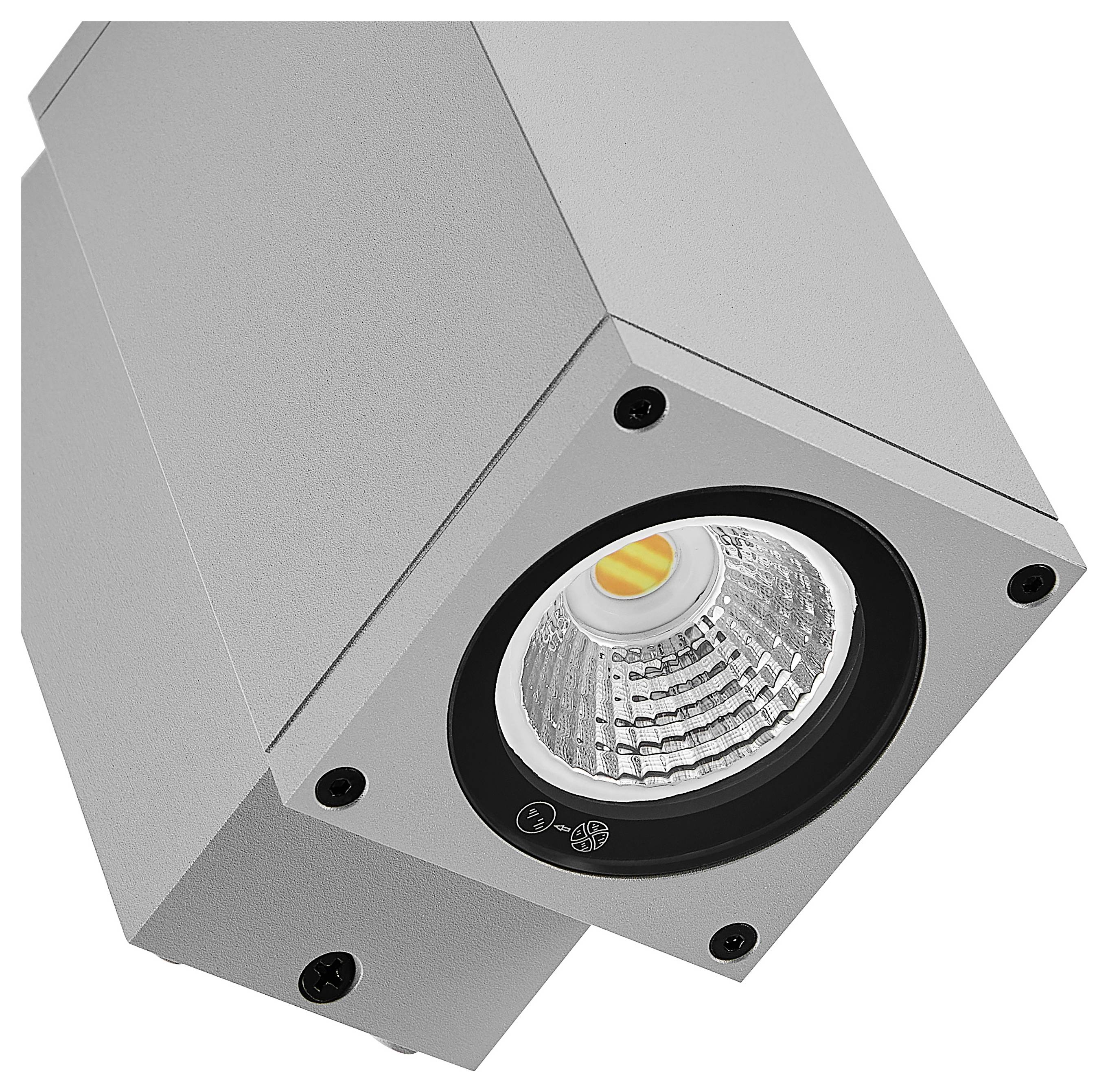 Deko Light ShoreLine Pro Square 731205 Nástěnné svítidlo 6 W LED dopravní šedá (RAL 7042)-6