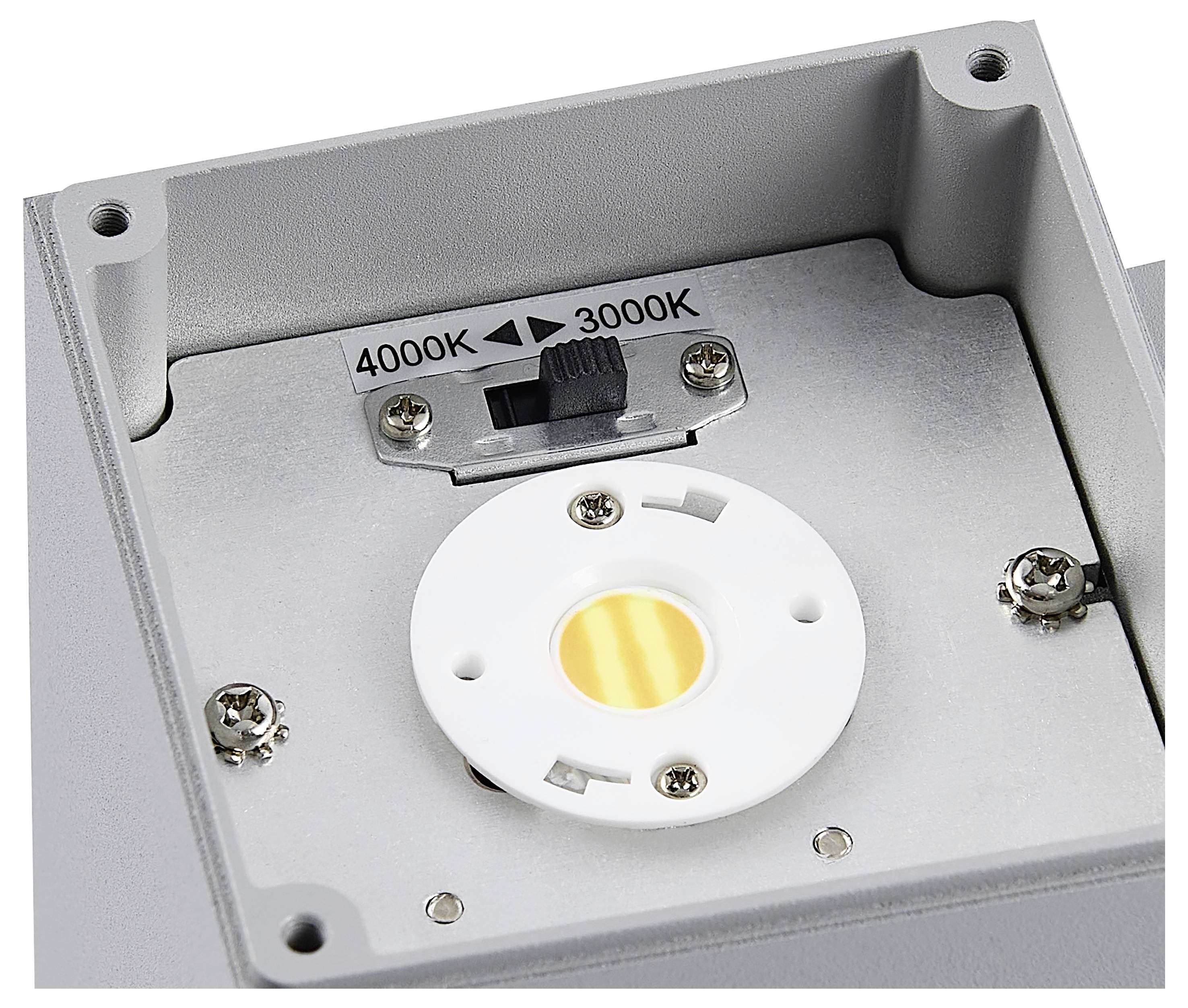 Deko Light ShoreLine Pro Square 731205 Nástěnné svítidlo 6 W LED dopravní šedá (RAL 7042)-8