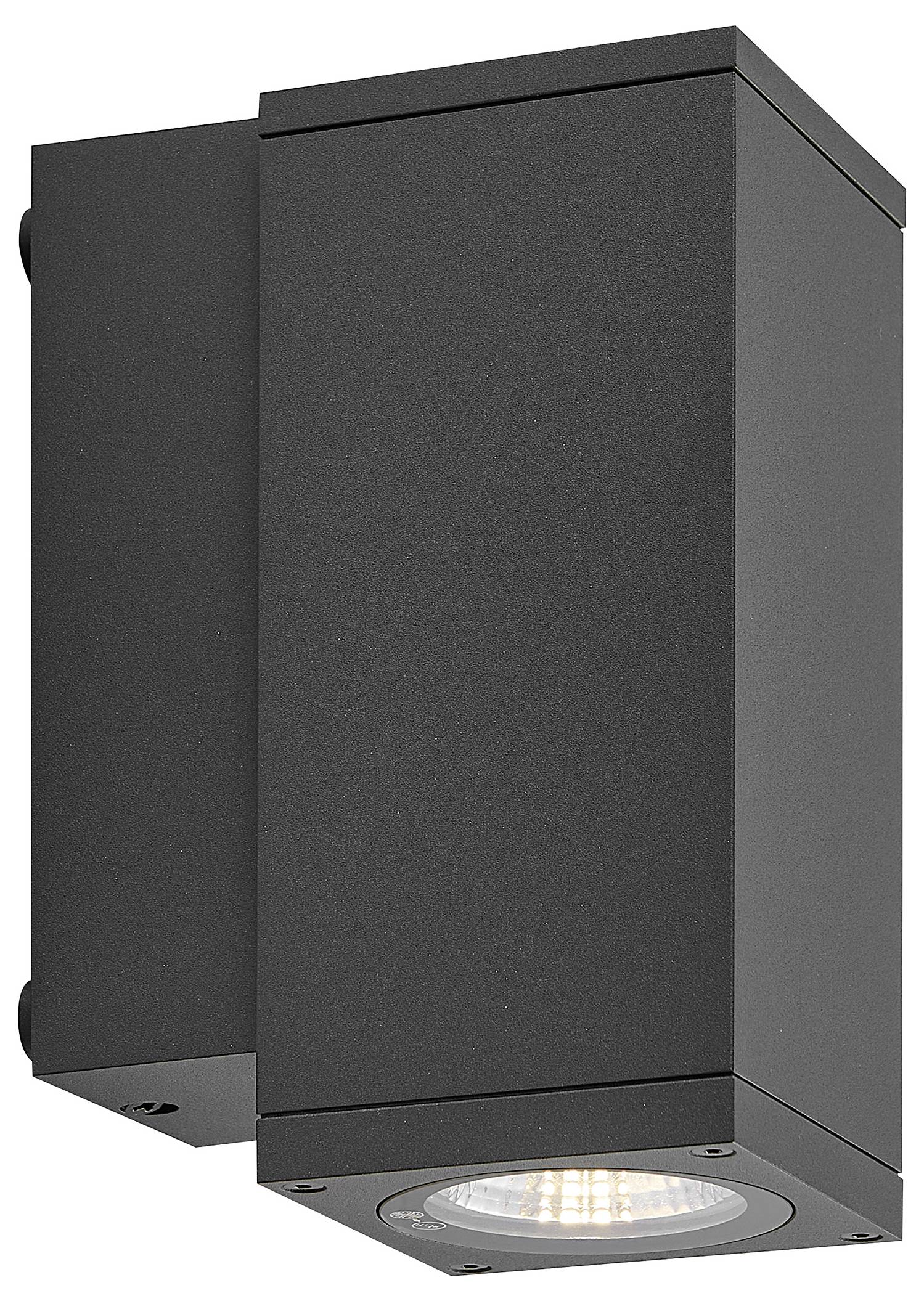 Deko Light ShoreLine Pro Square 731206 Nástěnné svítidlo 6 W LED šedá grafit (RAL 7024)-1