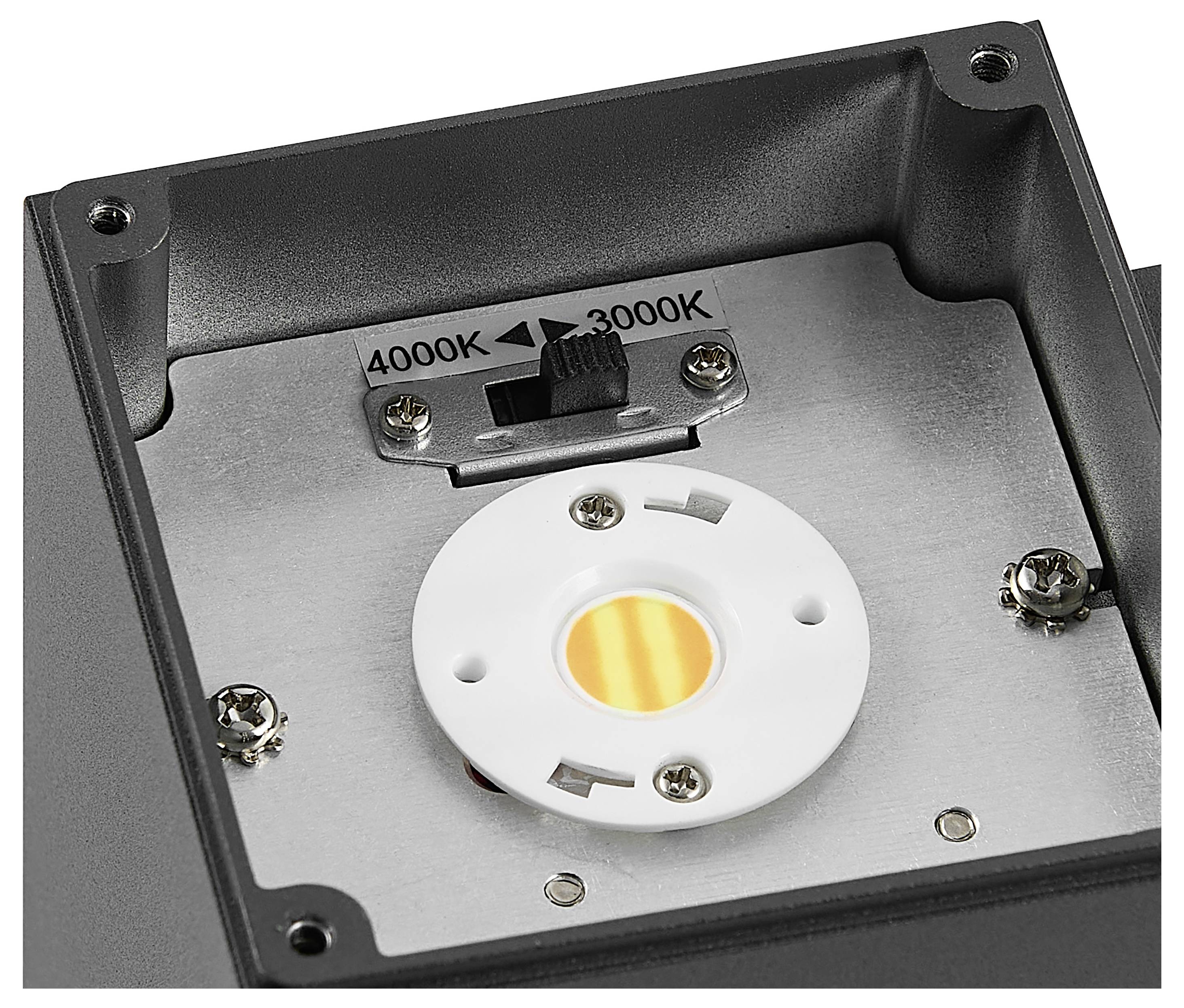 Deko Light ShoreLine Pro Square 731206 Nástěnné svítidlo 6 W LED šedá grafit (RAL 7024)-8