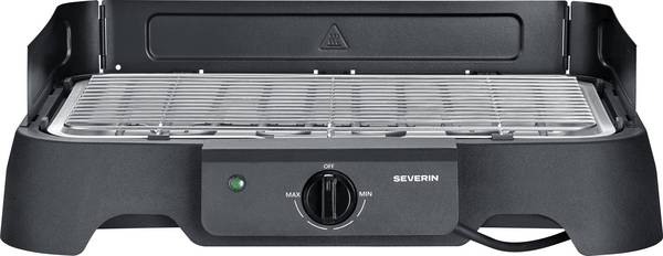 Severin 8593 elektrický gril, gril, černá