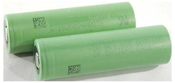 Murata US18650VTC6 speciální akumulátor 18650 Flat-Top  Li-Ion 3.6 V 3 Ah 1 ks
