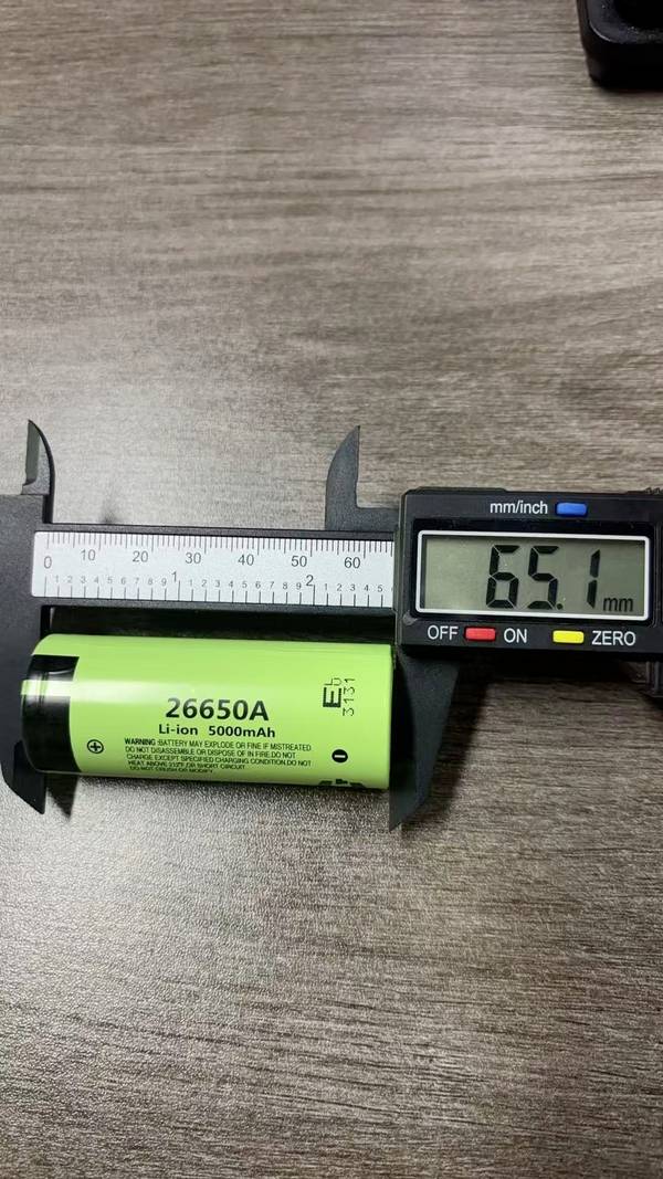 Panasonic NCR26650A speciální akumulátor 26650 Flat-Top  Li-Ion 3.7 V 5 Ah 1 ks