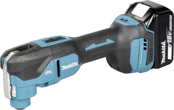 Makita  akumulátorový multifunkční nástroj vč. 2x aku, vč. nabíječky, kufřík, vč. příslušenství, 18 V, 5 Ah, DTM53RTJX1