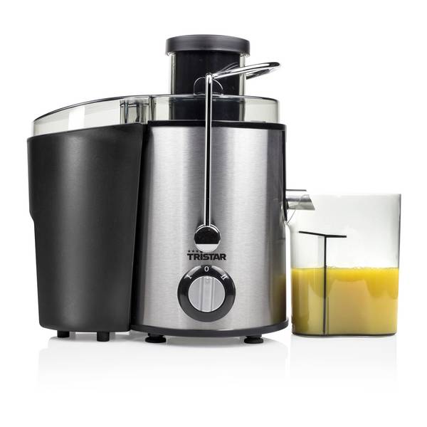 Tristar SC-2284 odšťavňovač, 400 W, černá, nerezová ocel, přímý vývod šťávy, ochrana proti přehřátí