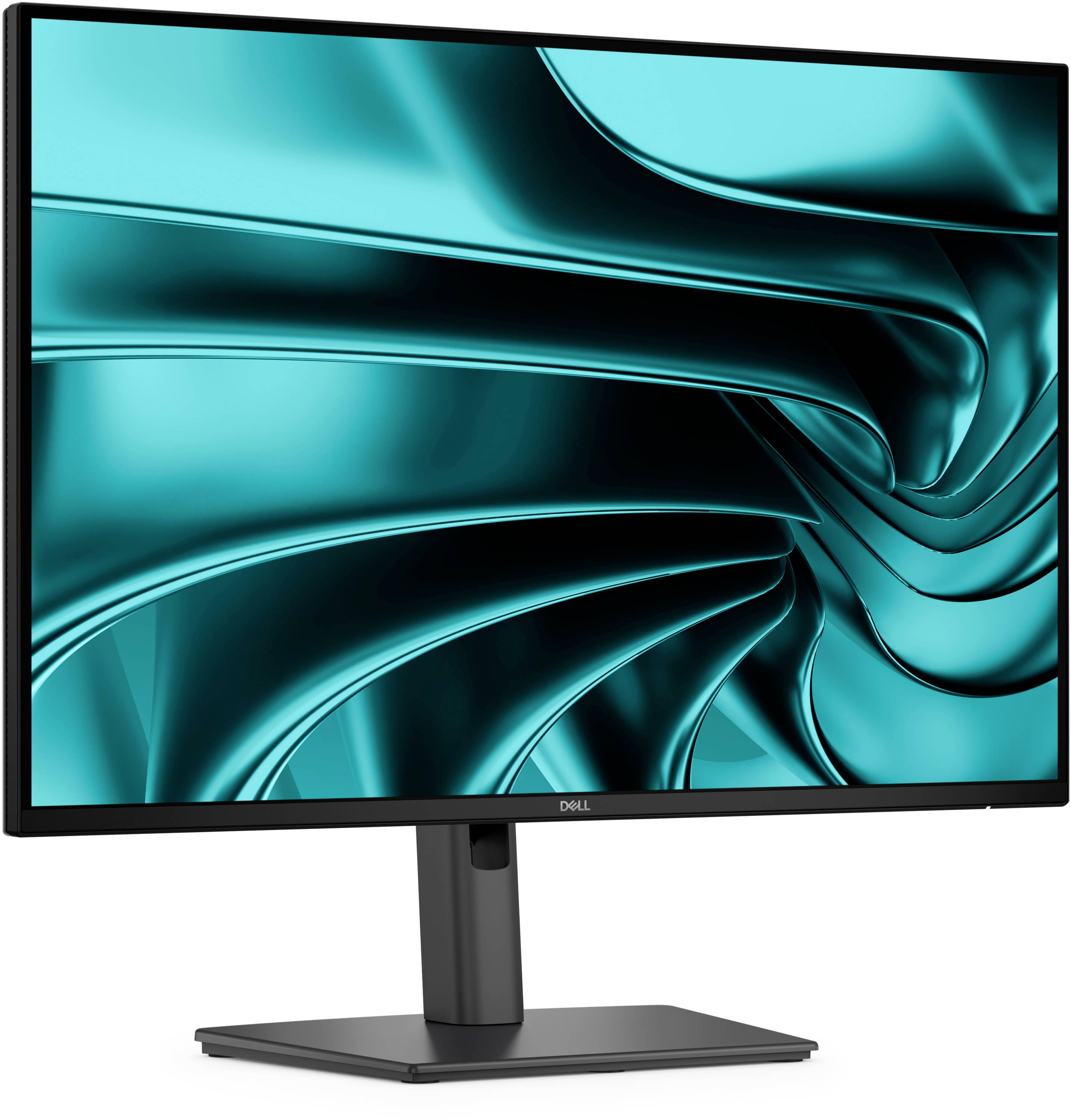 BenQ počítačový monitor zobrazující detailní záběr oka a rozhraní na obrazovce, umístěný na bílém stojanu