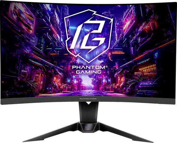 ASRock PG27QRT2A herní monitor 68.6 cm (27 palec)2560 x 1440 Pixel, 16:9, 1 ms, VA LED