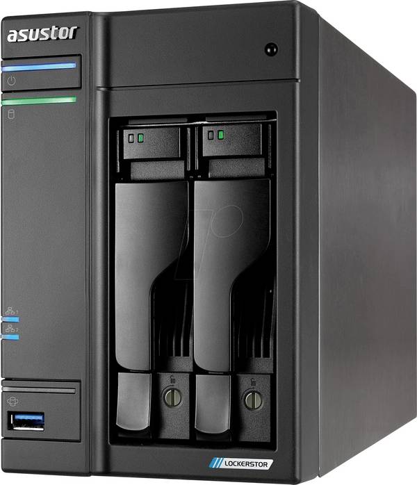 Asustor  NAS server   2 Bay  90-AS6702T00-MD30