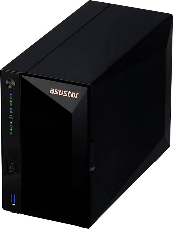 Asustor  NAS server   2 Bay šifrování 256 Bit AES 90-AS3302TE0-MB30
