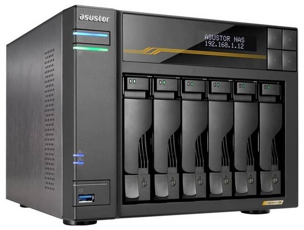 Asustor  NAS server   6 Bay  90-AS6806T00-MF30