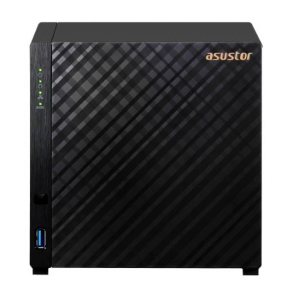 Asustor  NAS server 0 TB   šifrování 256 Bit AES 90-AS1204T00-MA30