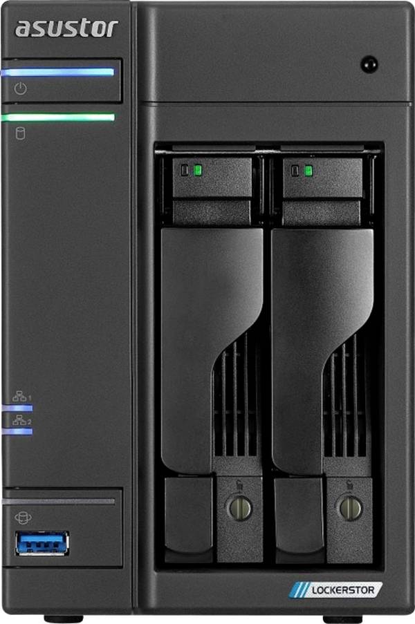 Asustor  NAS server   2 Bay  90-AS6702TV2-MD30