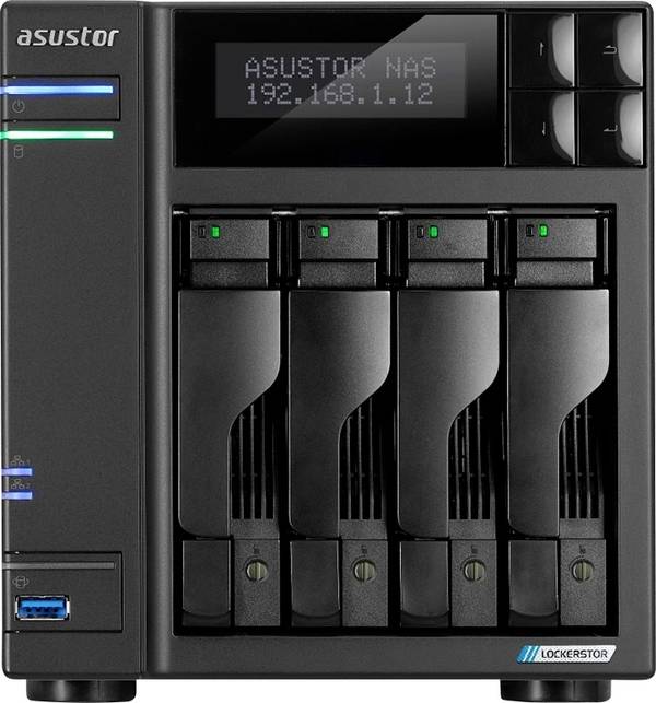 Asustor  NAS server   4 Bay s podporou RAID 90-AS6704TV2-MD30