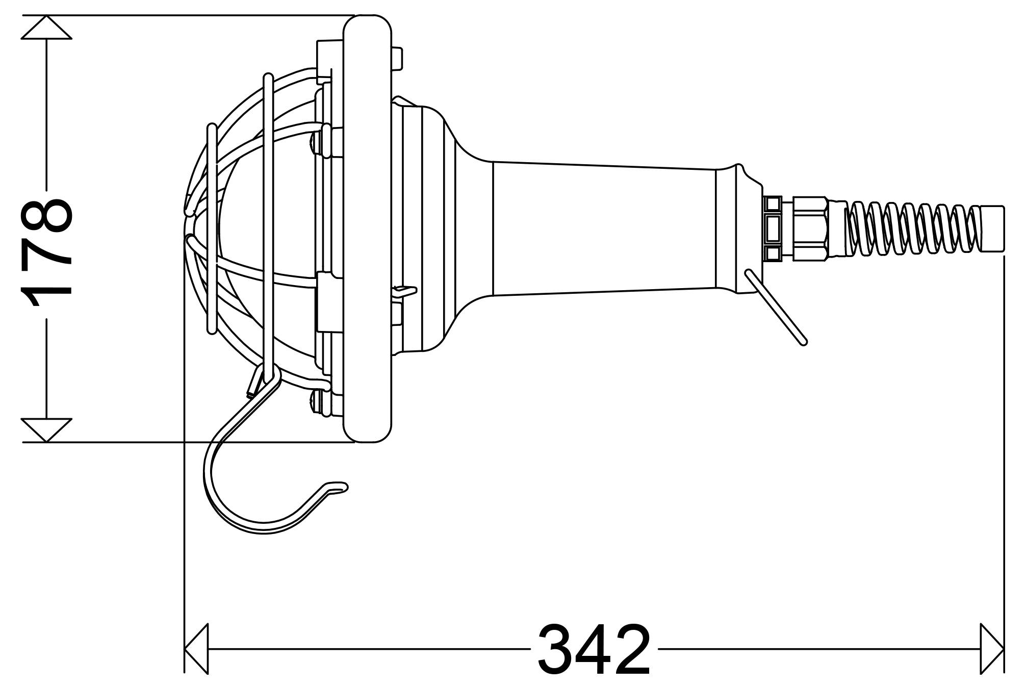 Schuch 931000001 e9310F LED LED ruční svítilna 230 V 11 W 600 lm-1