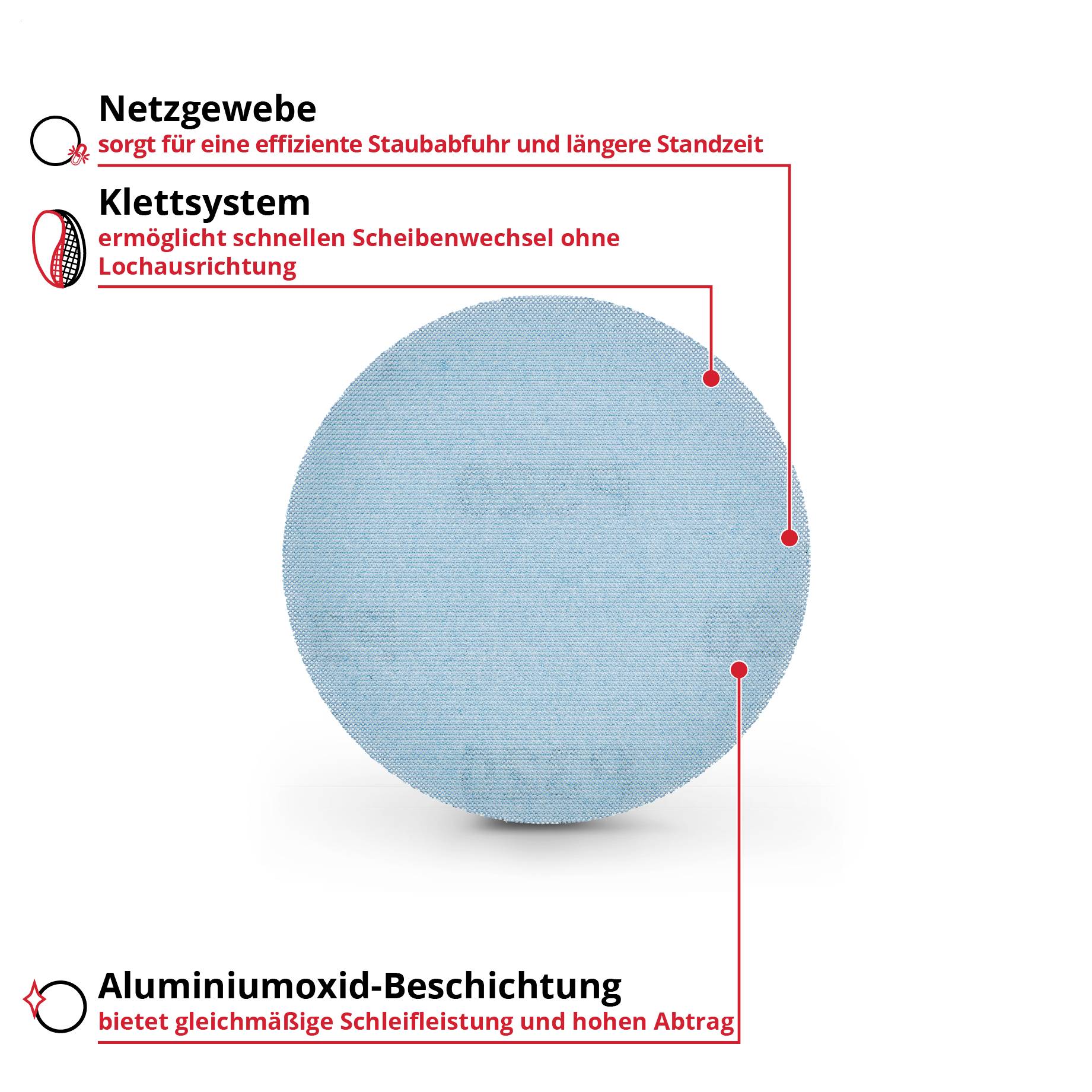 Einhell 492350 brusný papír pro excentrické brusky Zrnitost 120 (Ø x v) 125 mm x 13 cm 20 ks-2