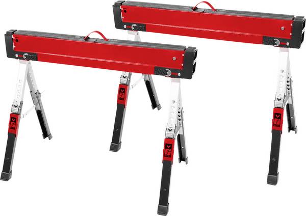 Einhell 461002, ocel, Pracovní stojan, 500 kg, (š x v) 22 cm x 106.5 cm, 18 kg, 2 ks