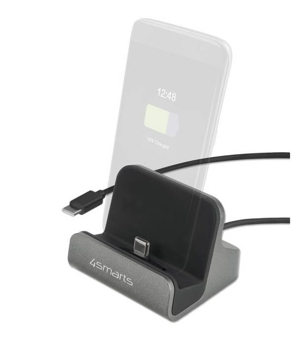 4Smarts  Stolní nabíječka, USB Power Delivery (USB-PD) , USB-C®, 60 W, Dodávka energie, šedá