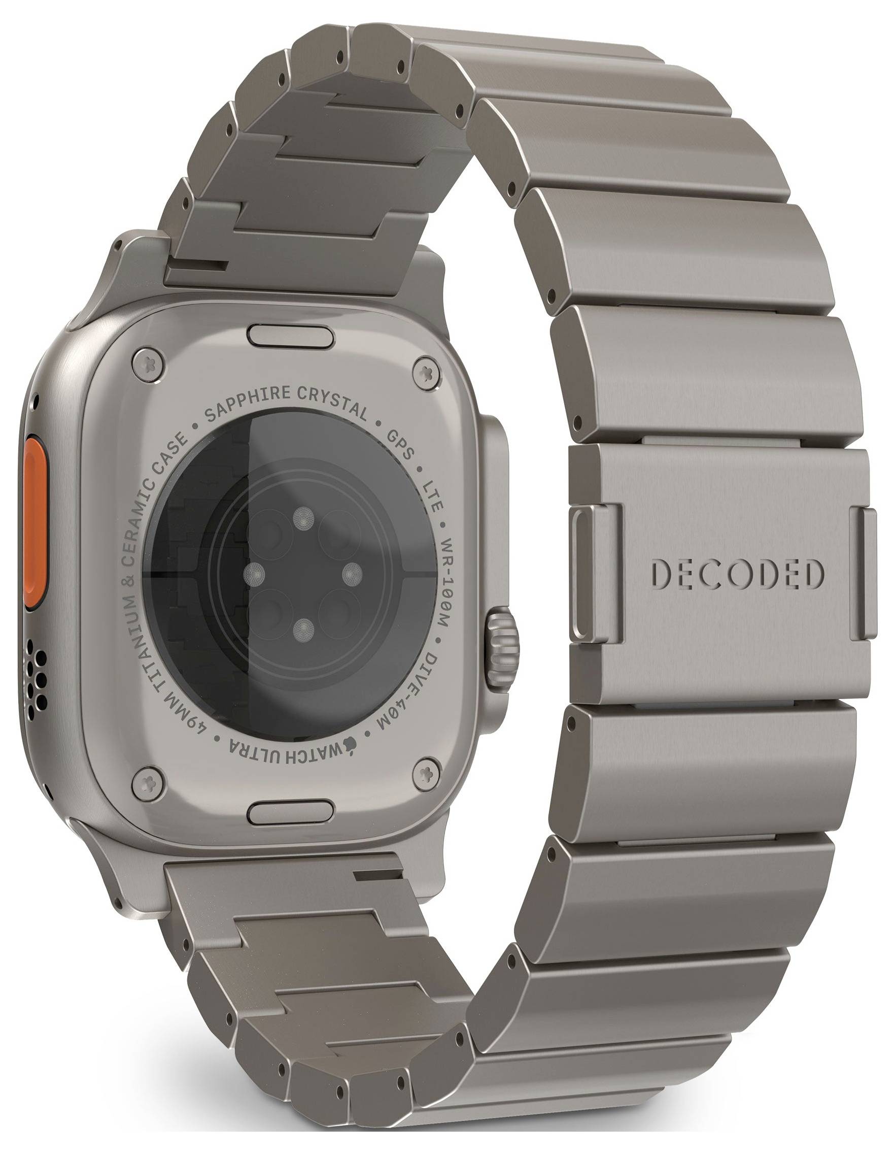 Decoded Decoded Titanium Strap for Apple Watch U Poutko na zápěstí titan-1