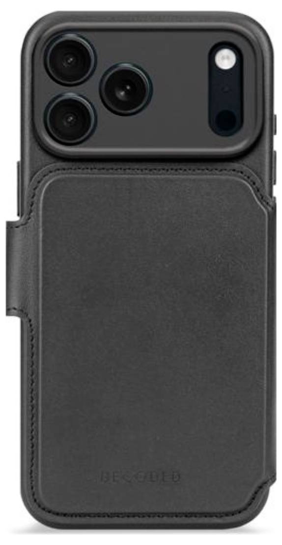 Decoded Silicone Detachable Wallet Wallet (peněženka) iPhone 17 Pro černá D26IPO17PDW5BK-1