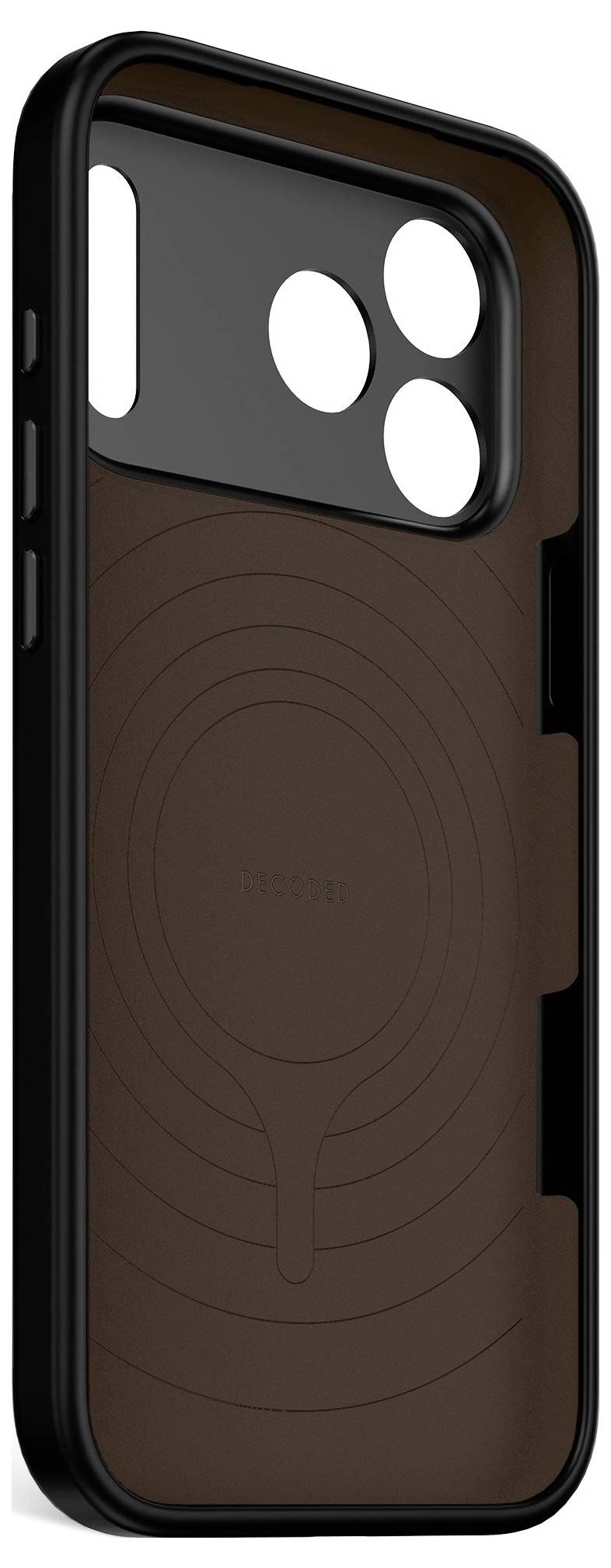 Decoded AntiMicrobial Silicone zadní kryt na mobil iPhone 17 Pro Max černá D25IPO17PKBCS9PK-2