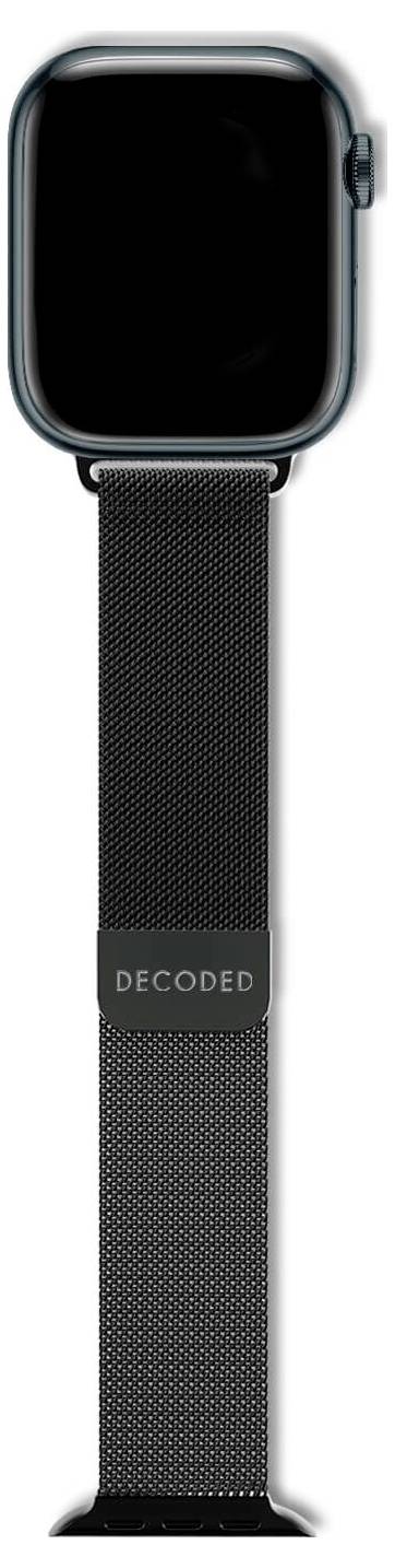 Decoded Decoded Milanaise Traction Strap 38/40/4 Poutko na zápěstí černá-2