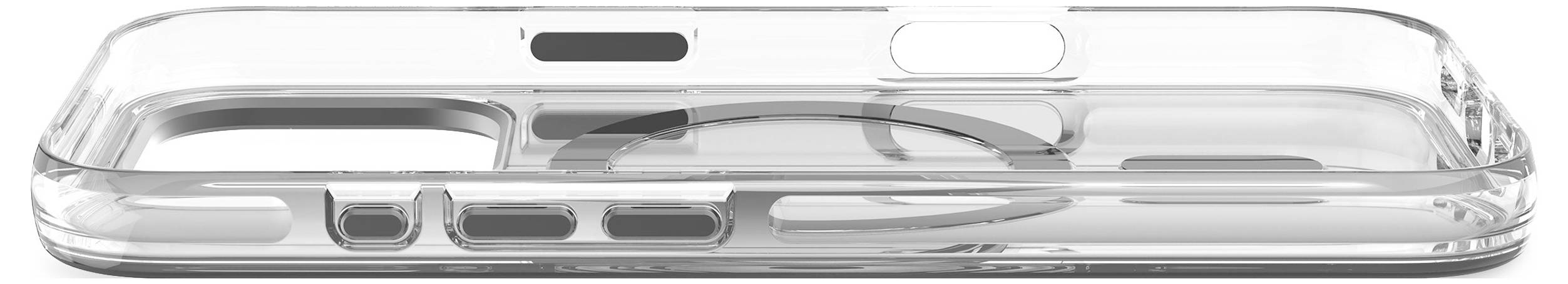 Decoded Decoded Recycled Plastic Backc. iPhone 1 zadní kryt na mobil iPhone 16 Pro černá, transparentní D25IPO16PBCT2FK-3