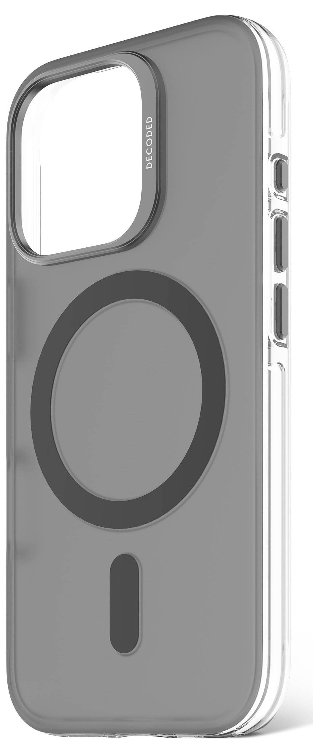Decoded Decoded Recycled Plastic Backc. iPhone 1 zadní kryt na mobil iPhone 16 Pro černá, transparentní D25IPO16PBCT2FK-6
