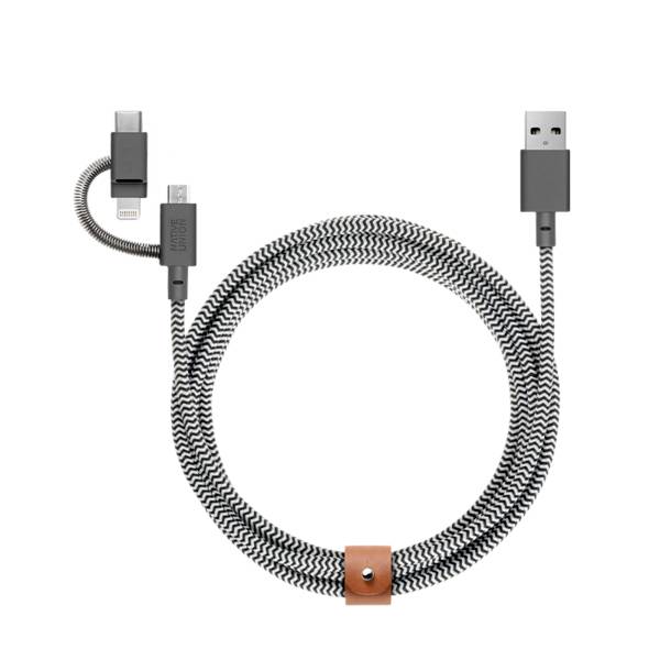 Native Union Kabel USB-C USB 2.0 2 m BELT-ULC-ZEB-NP-0