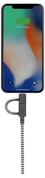 Native Union Kabel USB-C USB 2.0 2 m BELT-ULC-ZEB-NP-3
