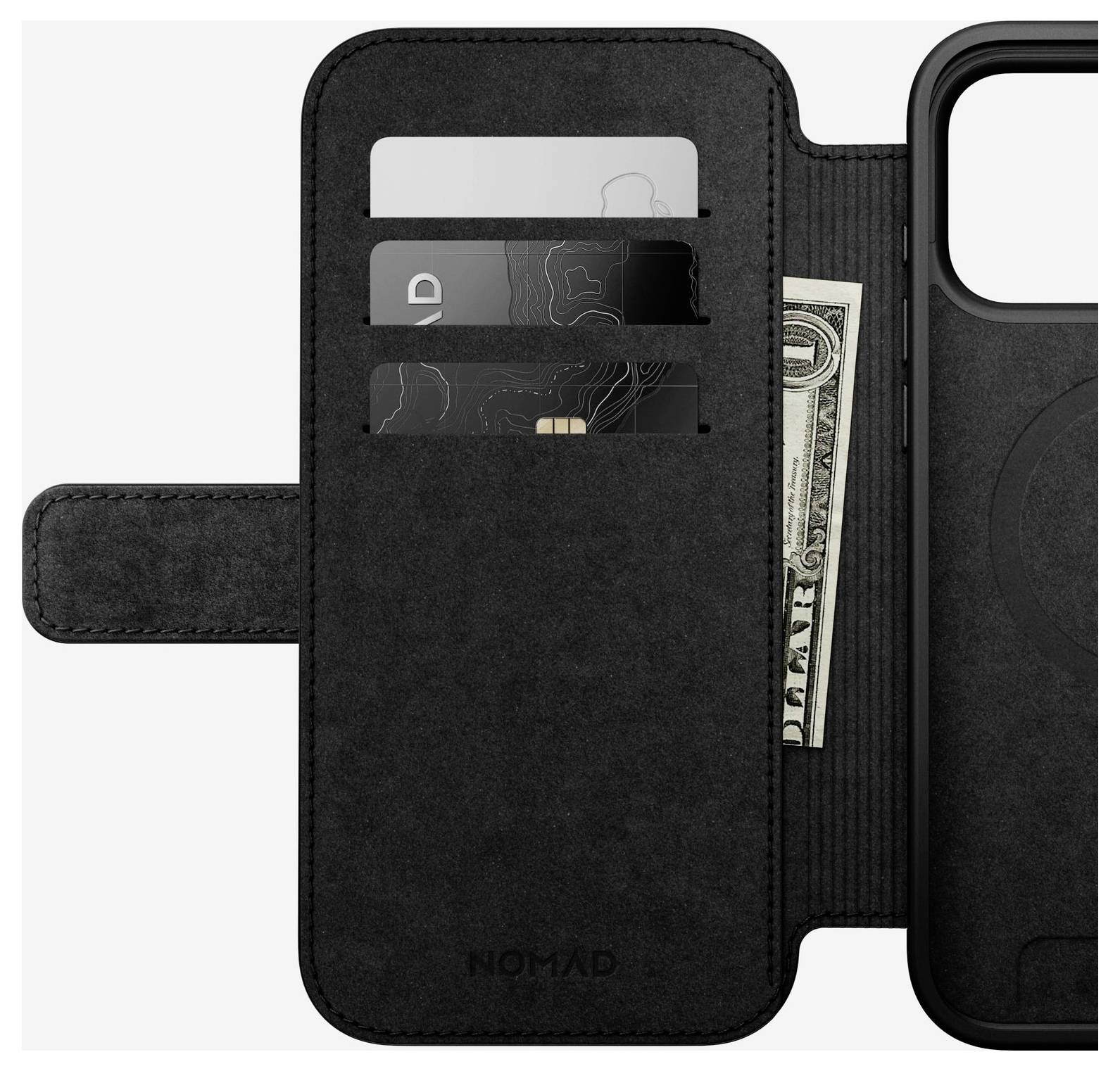 Nomad Brand.1127208 Modern Leather Folio iPhone 17 Pro Leder Case iPhone 17 Pro Max béžová NM014124858-11
