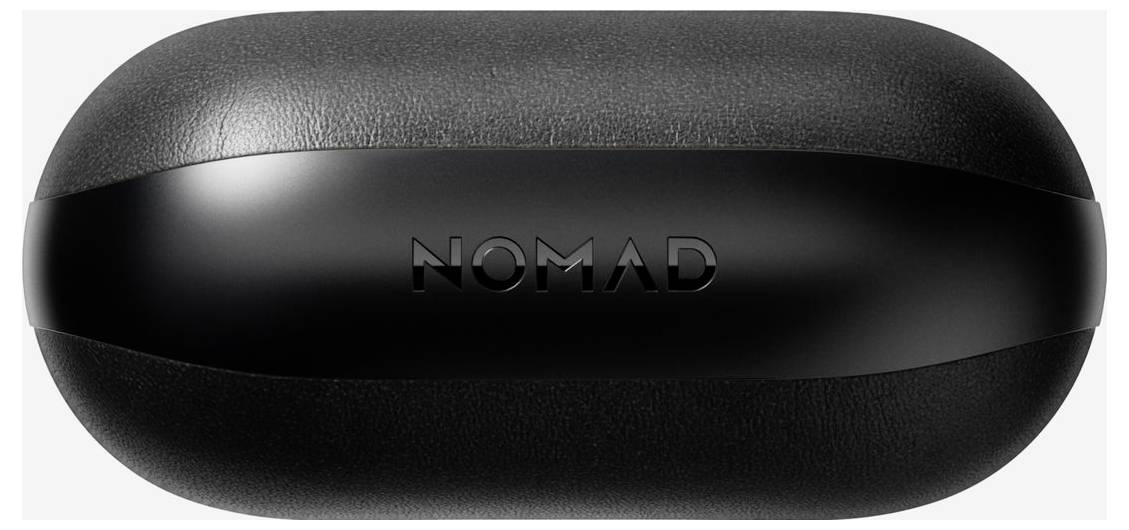 Nomad Modern Leather Case Airpods 4 Ochranné nabíjecí pouzdro černá-7