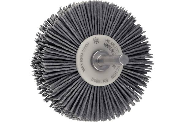 PFERD TOOLS Kulatý PFERD TOOLS INOX-TOTAL, nezopft RBUIT Ø70x15 mm, dřík-Ø6 mm, na Ø0,90 mm, kotouč na plastové boční straně, 180 mm RBUIT 7015/6 SIC 180 0,90  KS  43105006 10 ks