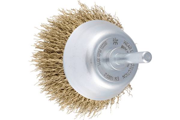 PFERD TOOLS OPITEK. KŮŇ PFERD TOOLS, neopft, TBU Ø 50 mm, dřík-Ø6 mm, mesované ocelové lankové dráty - Ø 0,25 mm TBU 5010/6 LIT STM 0,25  43210005 10 ks
