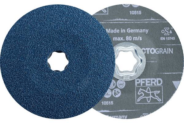 PFERD TOOLS 64112680 Sada fíbrových kotoučů Průměr 125 mm Zrnitost=80 25 ks