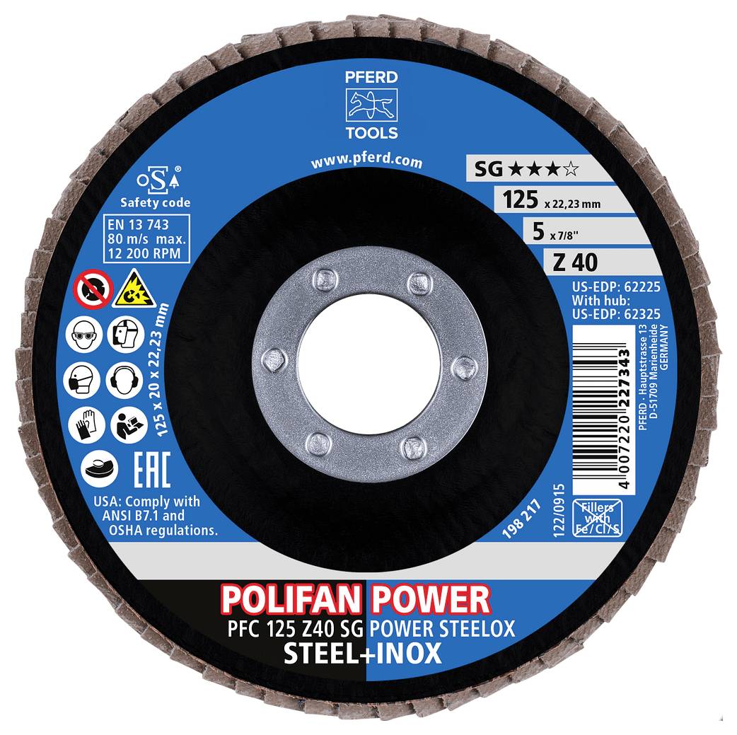 PFERD TOOLS BONUS PACK –125 Z40 SG POWER 69198305 Řezný kotouč 125 mm 1 ks-1