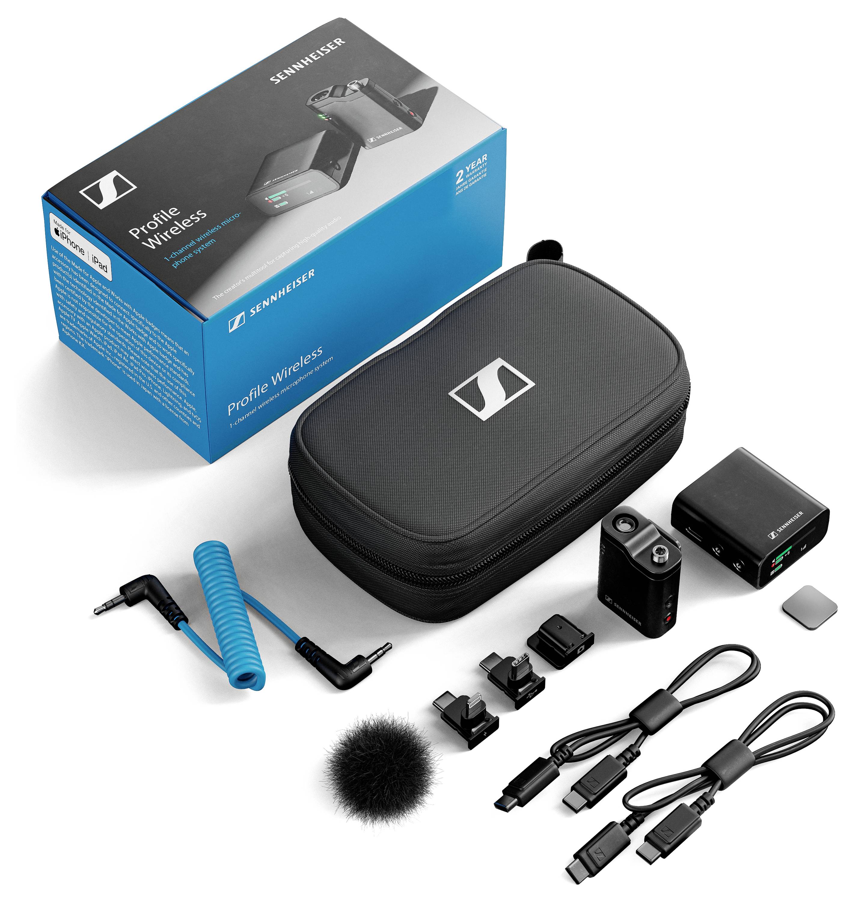 sada mikrofonu Sennheiser Profile Wireless Druh přenosu:Digital vč. tašky, vč. kabelu-1