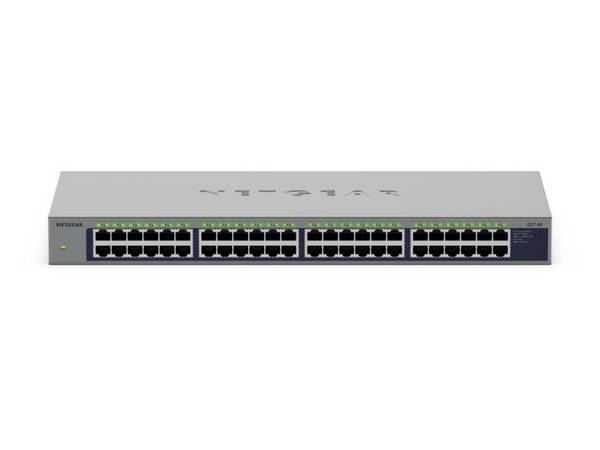 NETGEAR GS748-100EUS GS748 síťový switch RJ45 48 portů 96 GBit/s