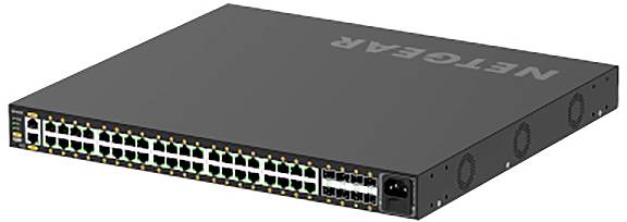 NETGEAR GSM4248P-100EUS AV Line M4250-40G8F-PoE+ síťový switch RJ45/SFP 96 GBit/s funkce PoE-0