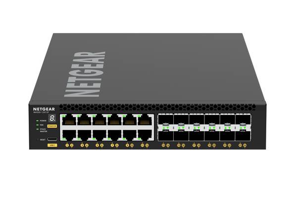 NETGEAR XSM4324-100NES M4350-12X12F síťový switch RJ45/SFP+  480 GBit/s