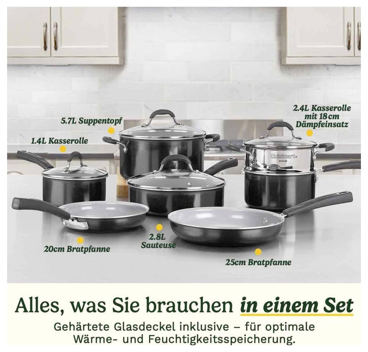 Cuisinart 54C11BKEU Sada hrnců a pánví-1