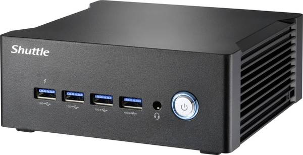 Shuttle mini PC (HTPC) NA10H7 PC    AMD Ryzen 7 R-8845HS 5.1 GHz 32 GB RAM  500 GB SSD AMD AMD Radeon 780M      NA10H7-PC