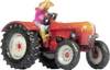 NOCH 0037608 N model osobního automobilu Porsche Traktor, 3D-barva, červená
