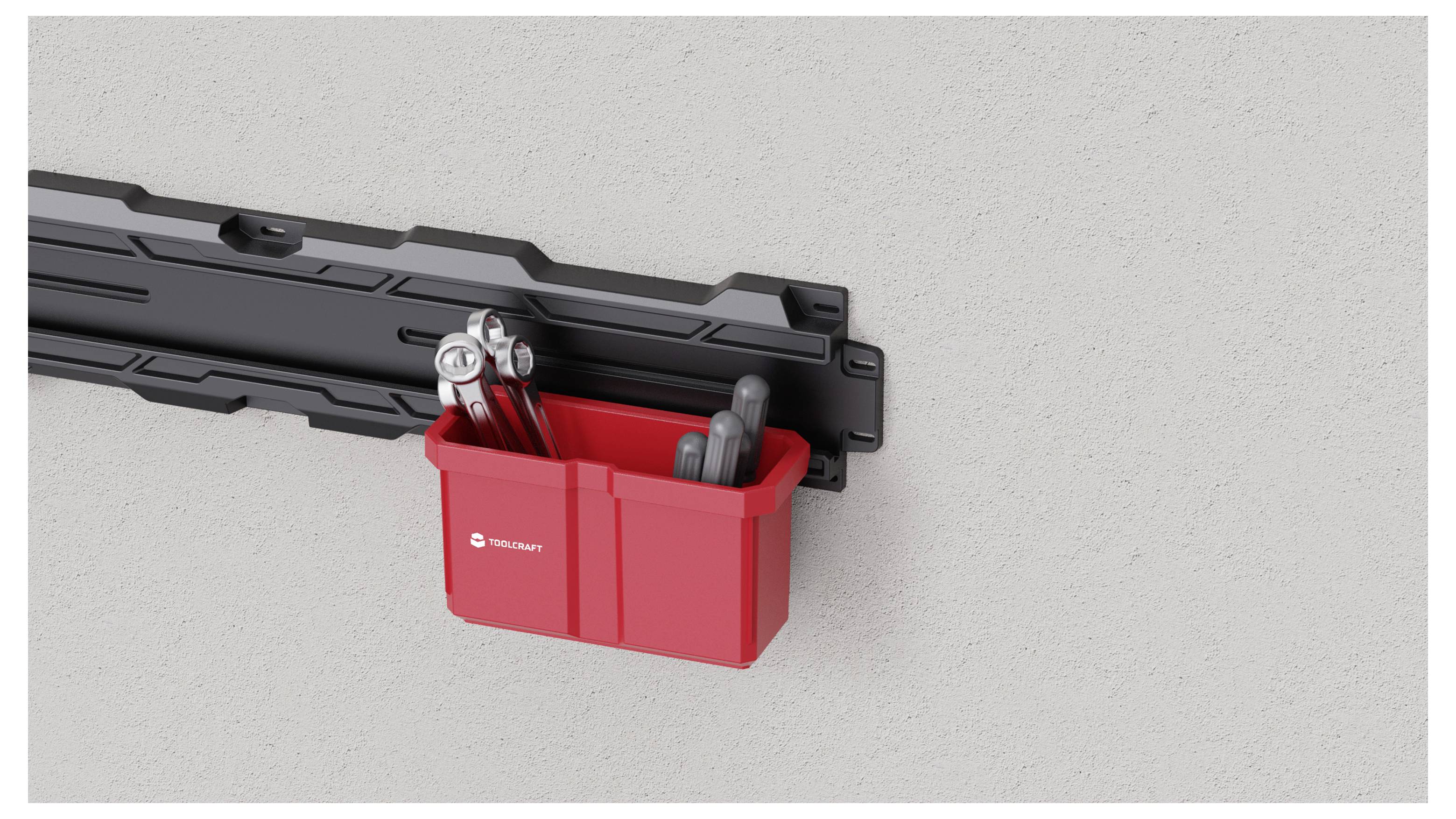 TOOLCRAFT TO-11321850 TOOLCRAFT sada nástěnných držáků držáku Essential pro 1 ks-15